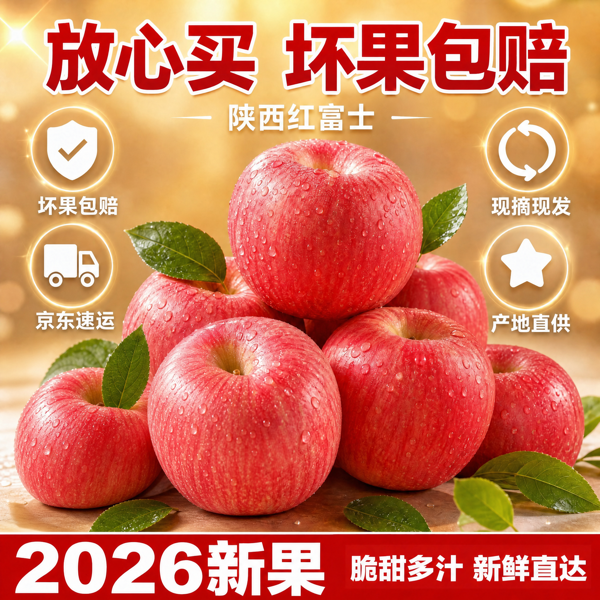 移除画面左侧的苹果包装箱（鲜果乐园箱子），箱子原来的位置用相同… - 图片创意预览