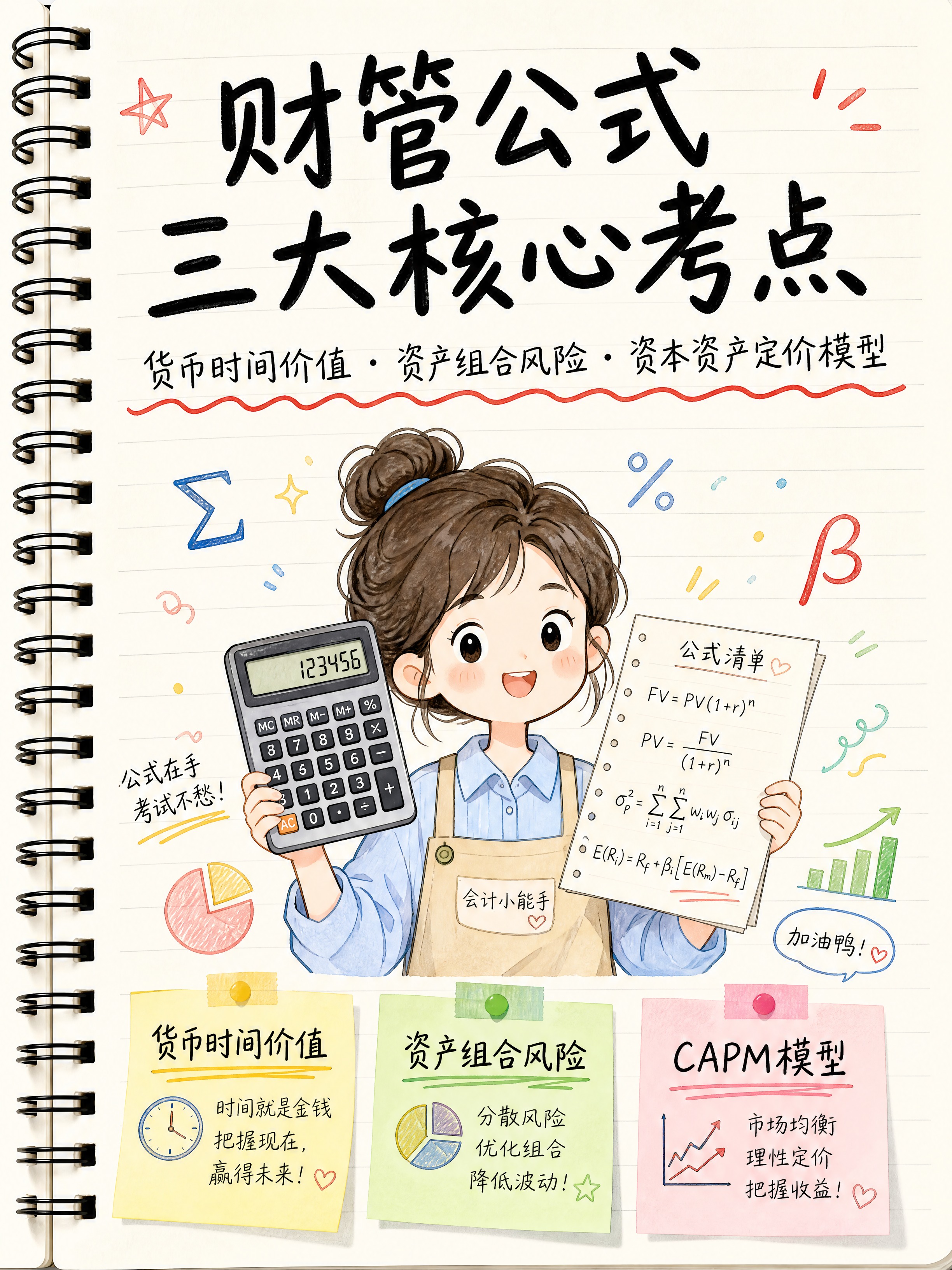 小红书图文笔记封面，手写笔记风格，浅色米白笔记本纸张背景，左侧… - 图片创意预览