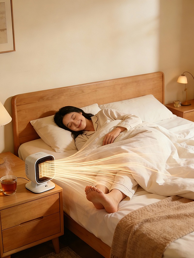 产品添加淡淡的线条感暖风输送效果。