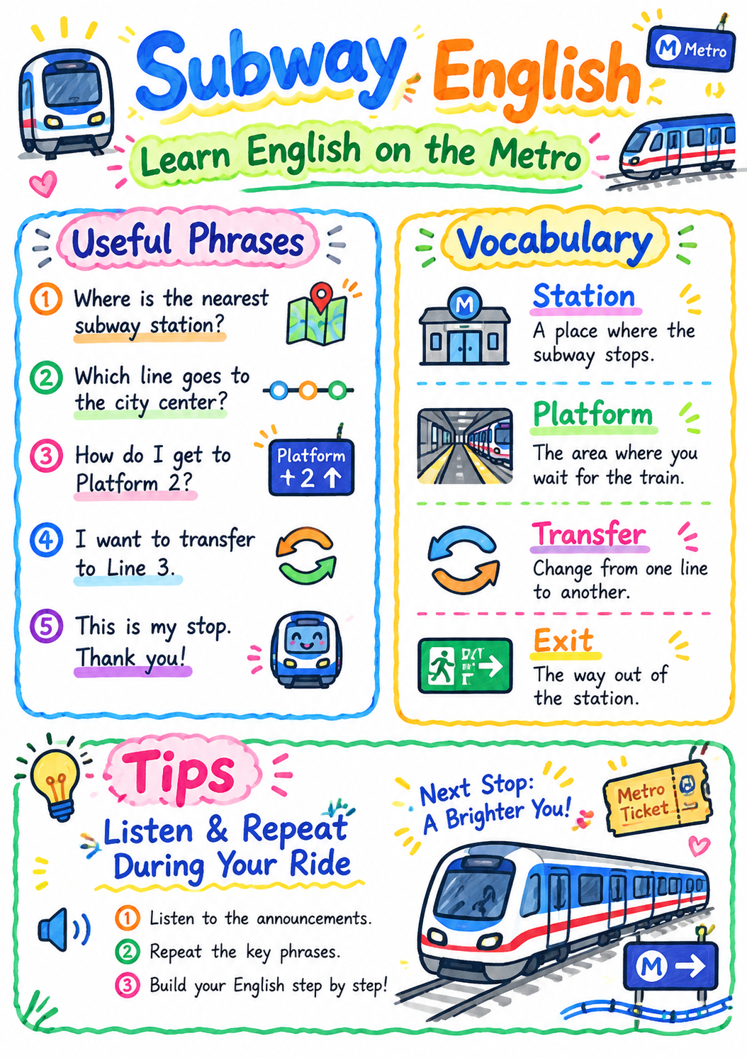 A hand-drawn marker-style Engli… - 图片创意预览
