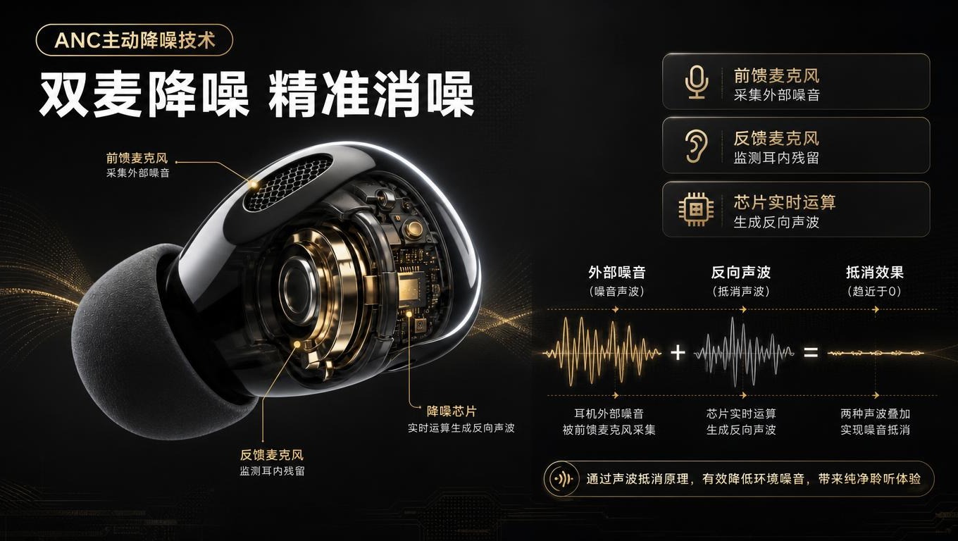 [商品] 使用【图2】单耳黑色降噪蓝牙耳机；保留耳机入耳式造型… - 图片创意预览