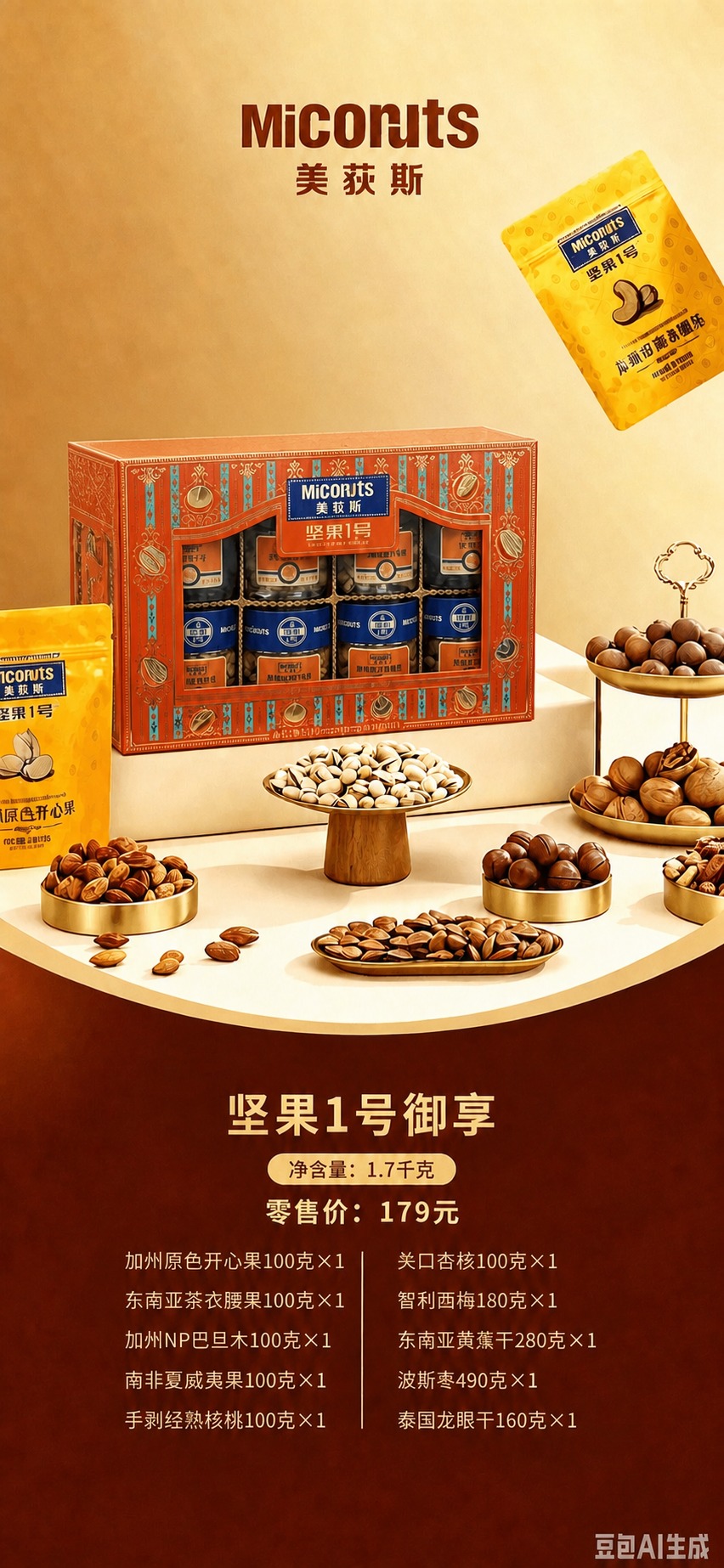 去掉礼盒上的丝巾蝴蝶结和橙色提手，礼盒顶部保持完整平整，其余画… - 图片创意预览