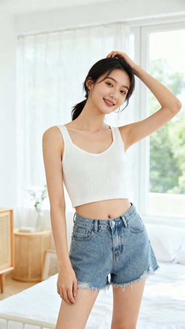 生成20张小姐姐的全身照片预览效果