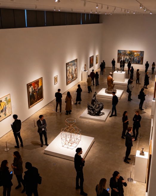 策展艺术预览效果