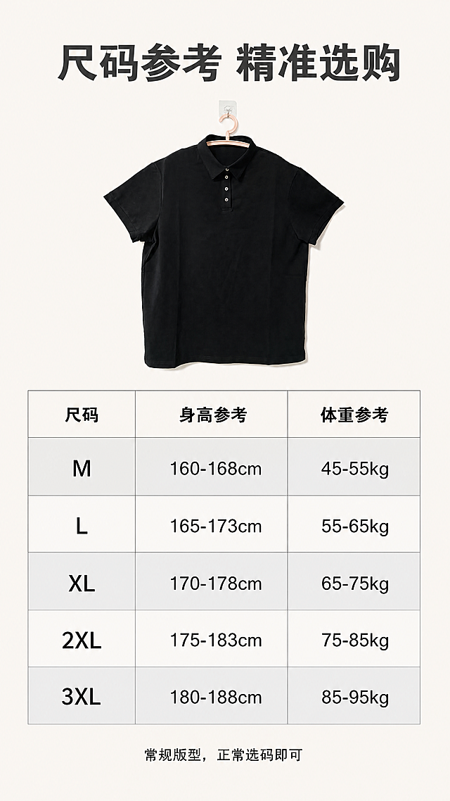 「图片1」，生成详情页，商品名称为年轻轻奢男士丝光珠地短袖 Polo 衫，适配抖音/快手平台，单图比例为9:16，需求屏数为8张。