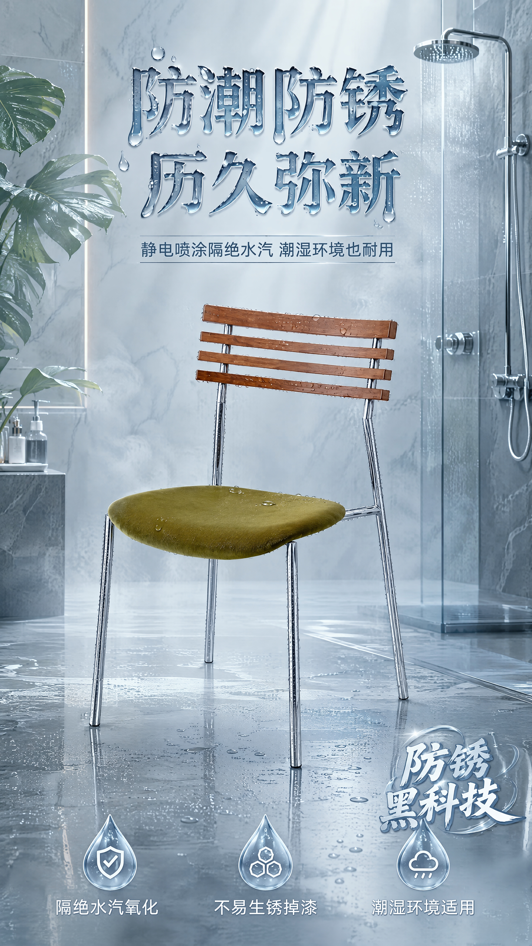 [第4张] 防潮防锈页-隔绝水汽氧化，潮湿环境不易生锈掉漆。本… - 图片创意预览