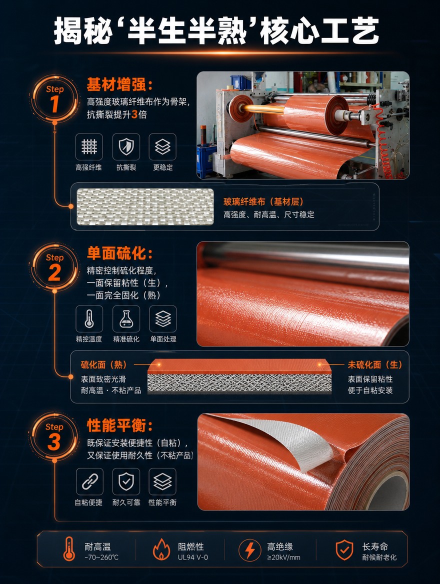 [商品] 使用【图7】裁切机生产中的硅胶布；保留橘红色硅胶布带… - 图片创意预览