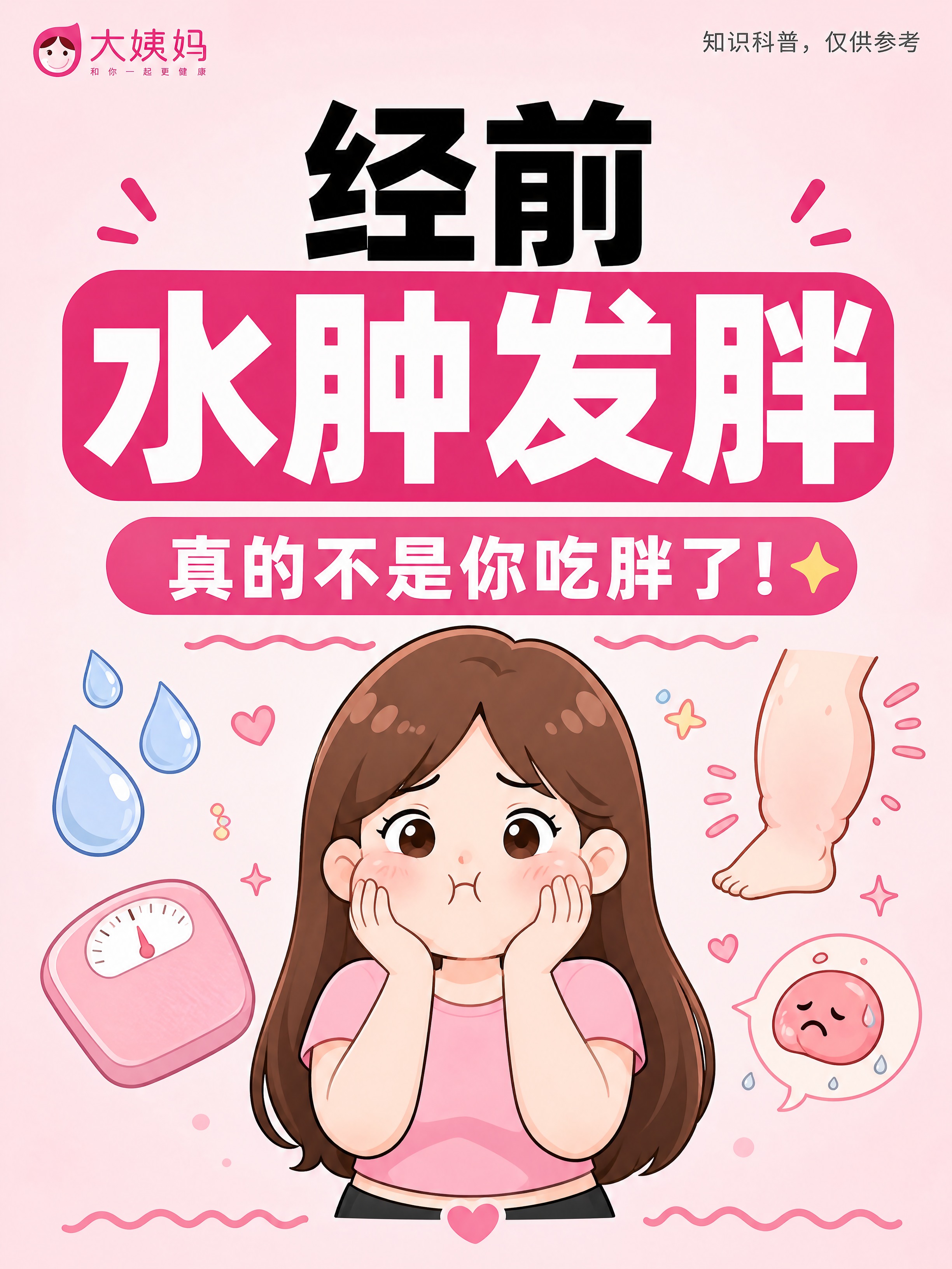 小红书笔记科普封面，插图大字风格，粉色卡通插画风，版式精美，小… - 图片创意预览