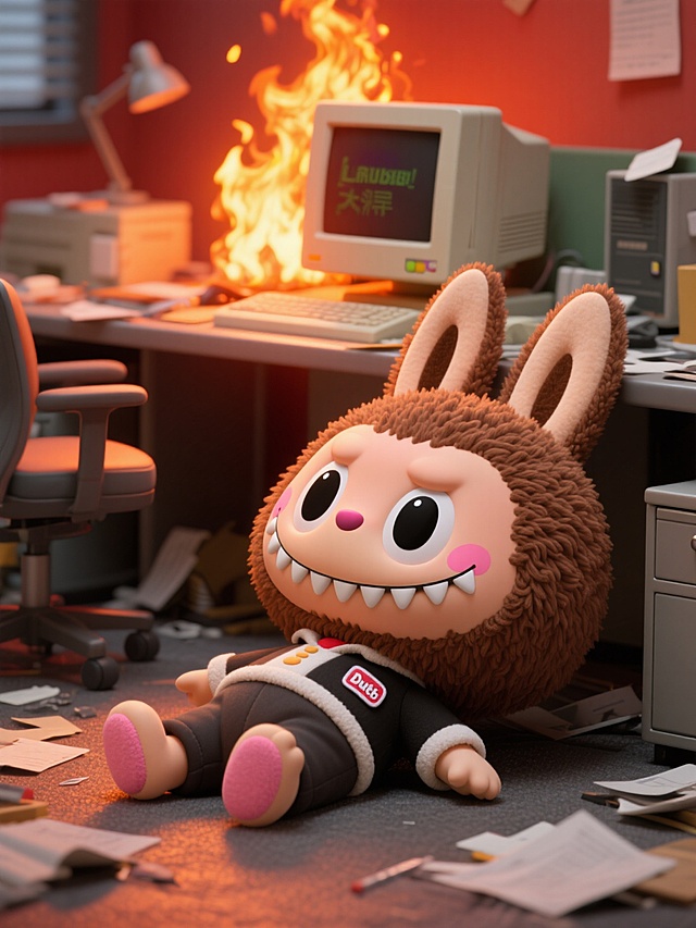 工位着火，我躺平