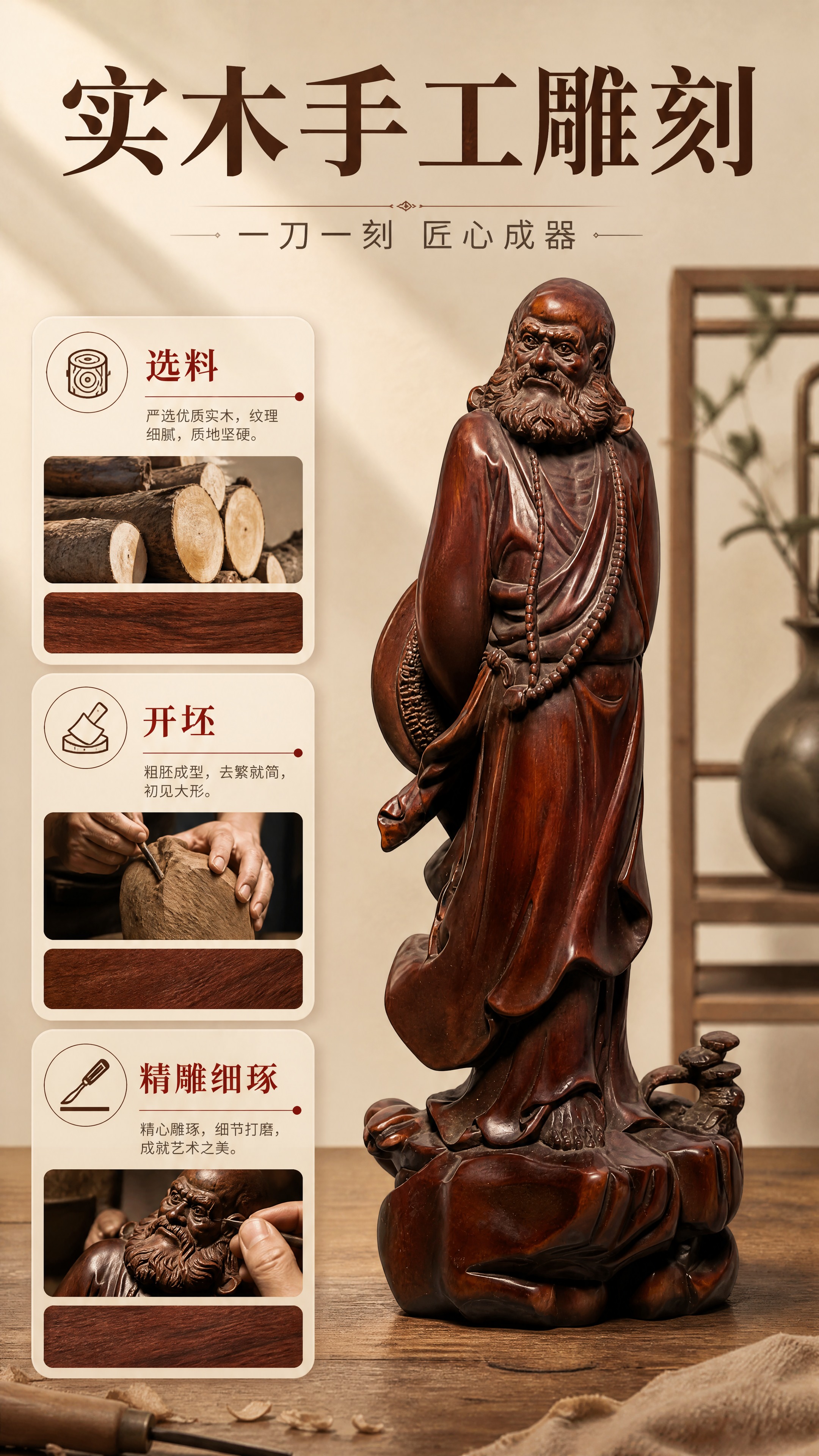 [商品] 使用【图34】整体立像与【图41】底座与衣纹局部特写… - 图片创意预览