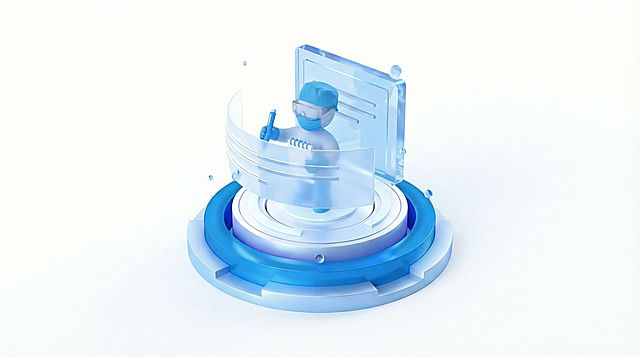 后面的蓝色板换成与人物前面一样颜色与材质的板子，其他保持不变