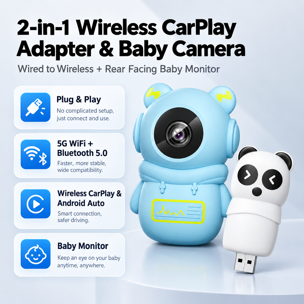 [主图-2] 核心价值卖点总览图，围绕"无线CarPlay +… - 图片创意预览