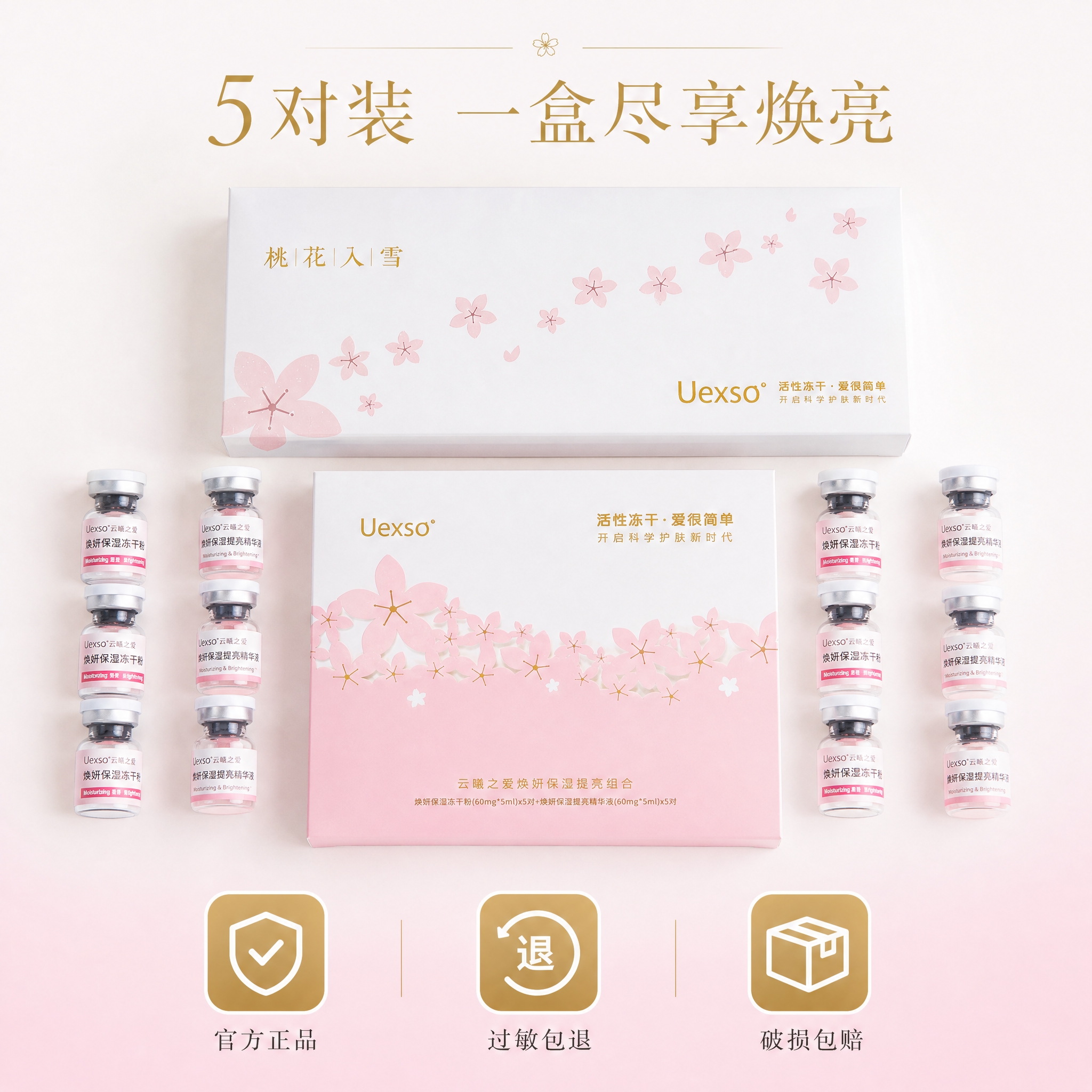 [主图-5] 全家福套装展示，5对装超值礼盒。 [统一基调]… - 图片创意预览