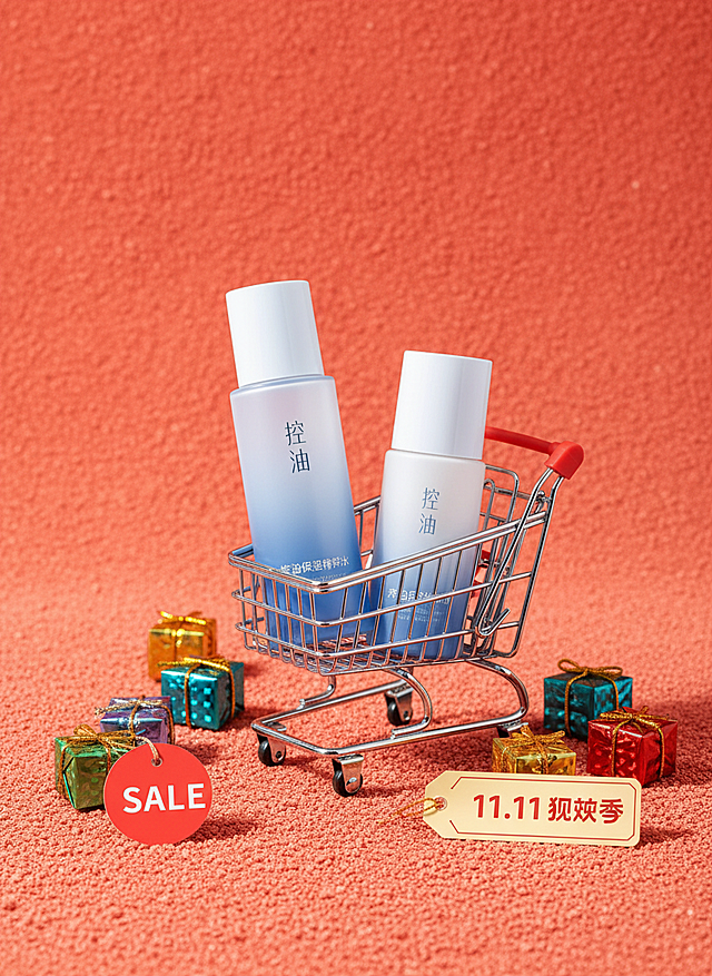 购物车容器商品图｜双十一促销感