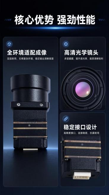 [第3屏] 核心卖点总览页，分区块展示产品核心优势。本屏使用【图1】和【图3】做细节展示。
[氛围/风格] 清晰信息卡片风，科技感分层设计，专业通透
[元素布局] 顶部通栏大标题，下方分三个信息卡片：预览效果