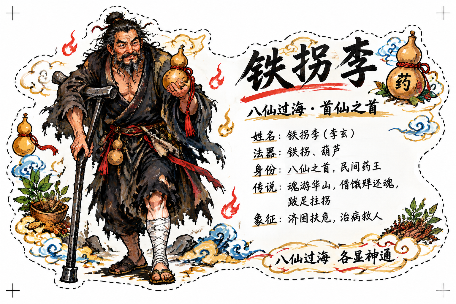 A horizontal A4 size character… - 图片创意预览