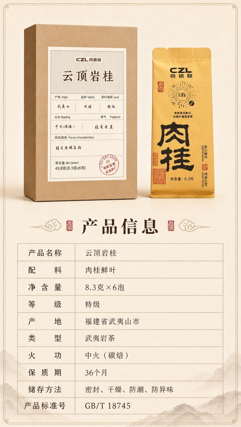 [商品] 使用【图1】云顶岩桂外盒与泡袋；严格保留外盒牛皮纸材… - 图片创意预览