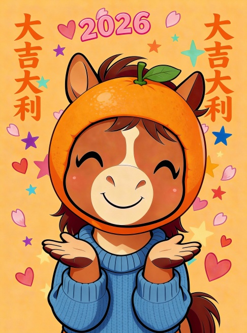 小马的手打开预览效果