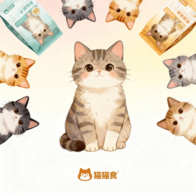宠物食品包装袋设计预览效果