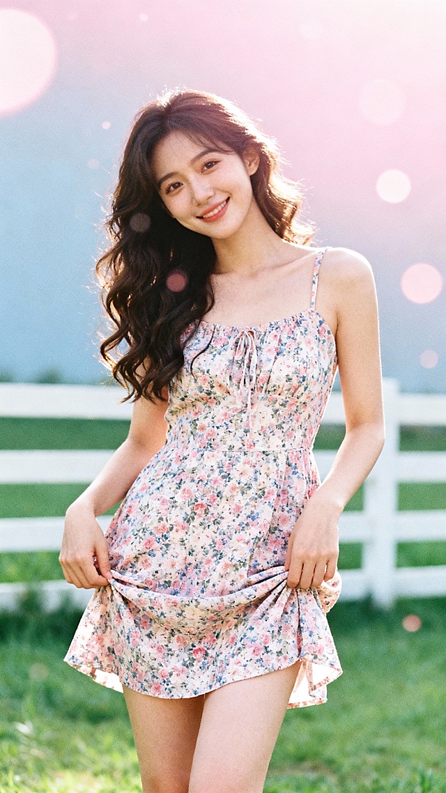 生成30张漂亮小姐姐全身照片，穿超短裙的，单张单张，不要合集