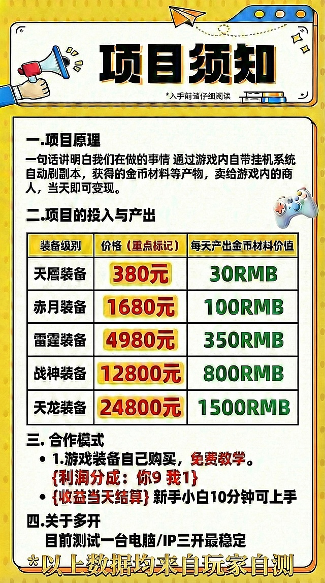 下方空白处加入楷体字（*以上数据均来自玩家自测），字体烫金色