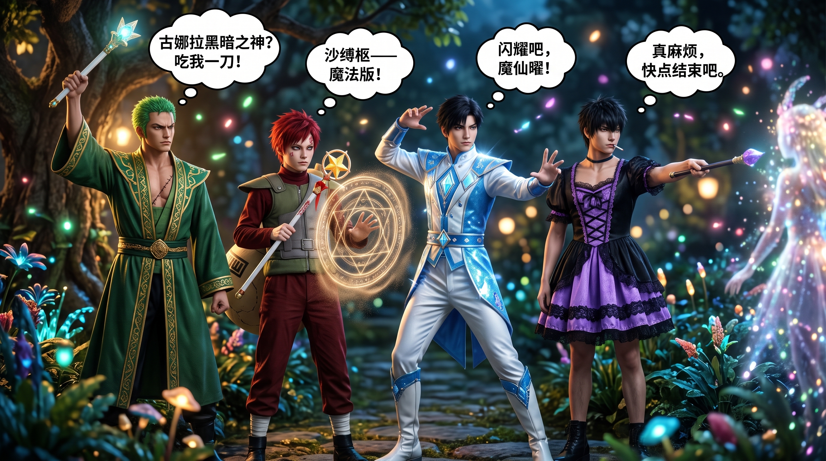 生成魔仙真人图 - 图片创意预览