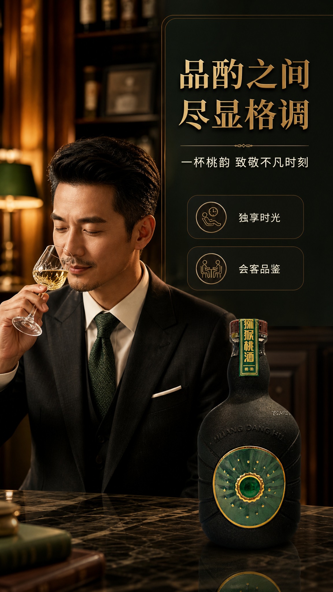 [商品] 使用【图1】桃韵猕猴桃酒瓶身图；保留瓶身原貌。 [画… - 图片创意预览