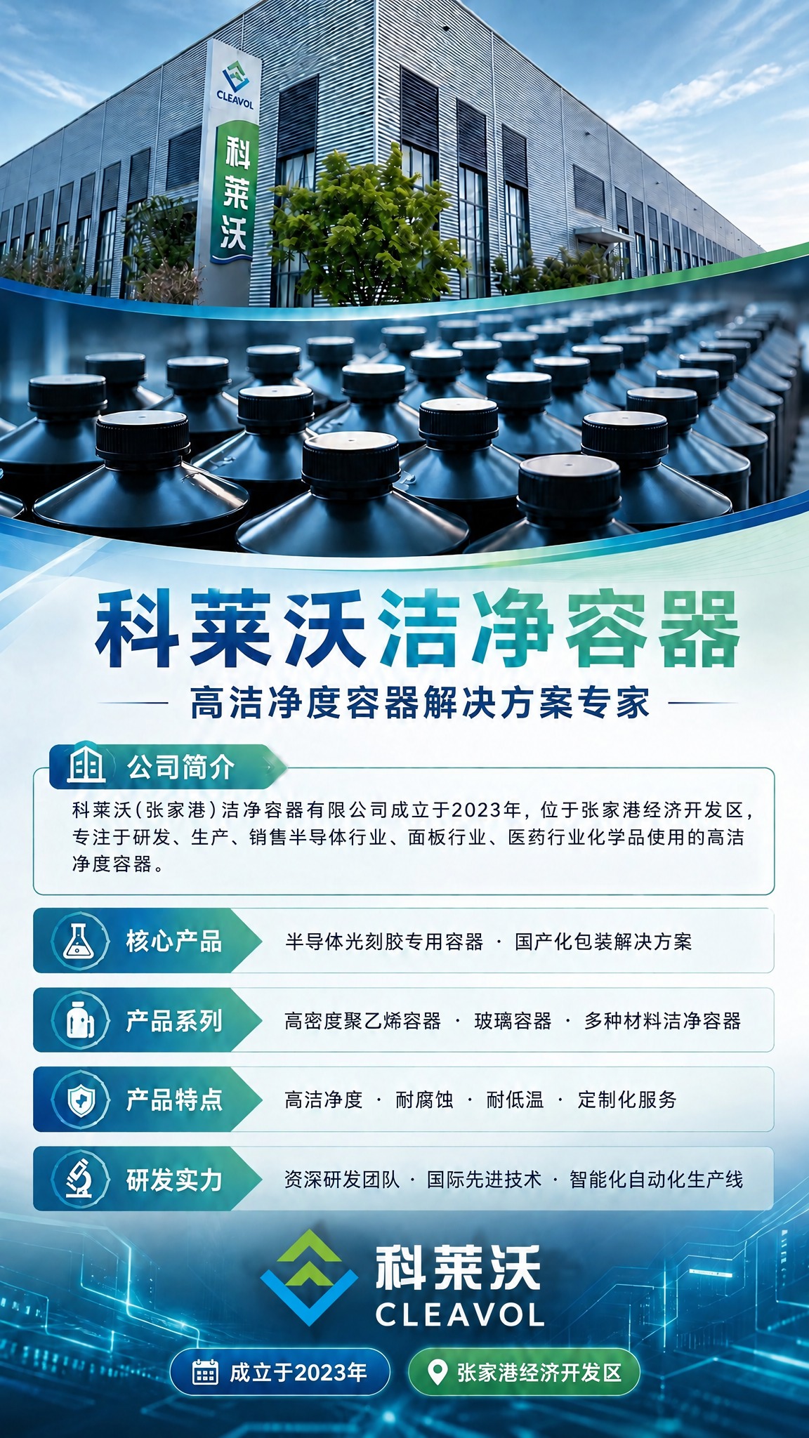 将海报底部的科莱沃LOGO文字（科莱沃中文和CLEAVOL英文… - 图片创意预览