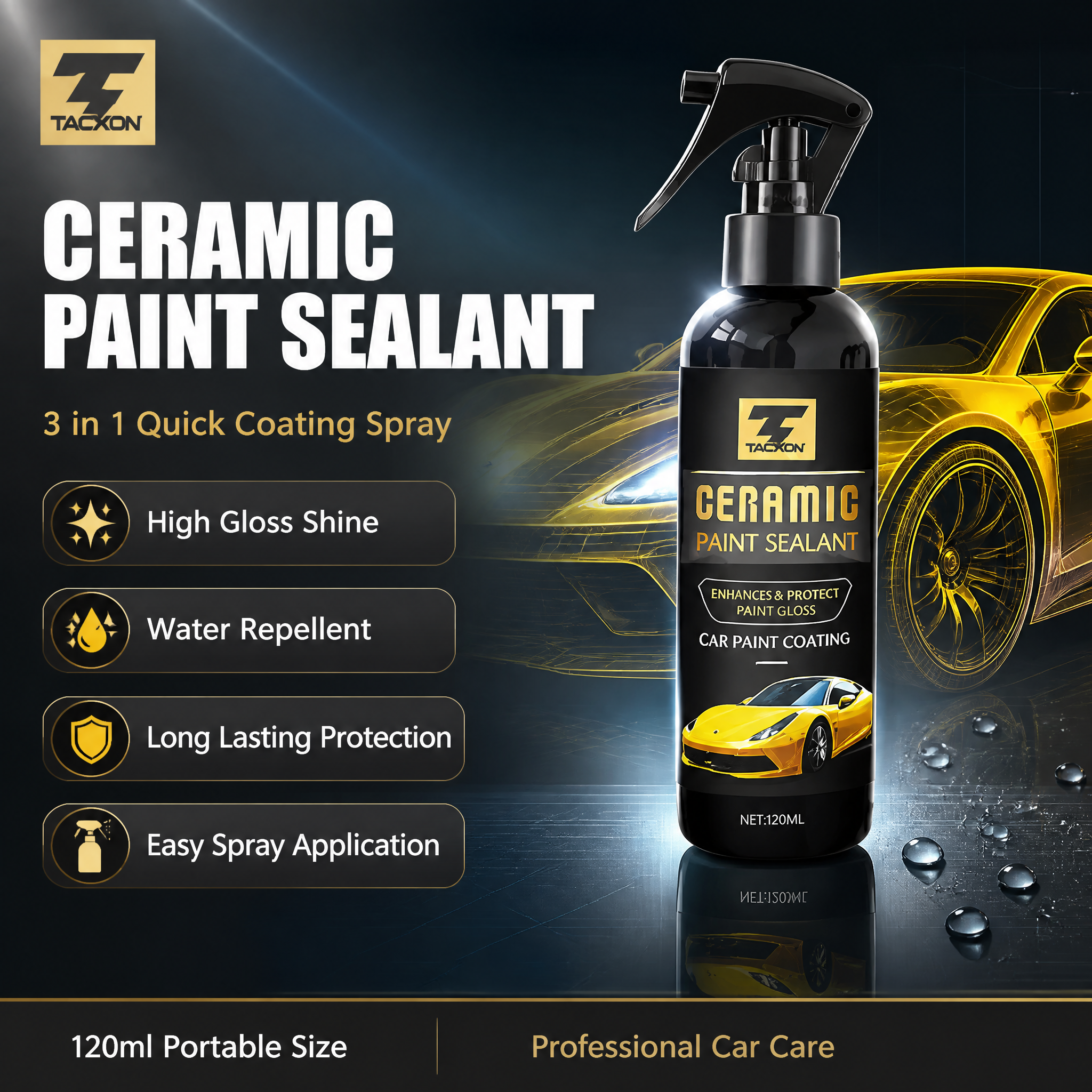 [单张主图] Ceramic Paint Sealant Sp… - 图片创意预览