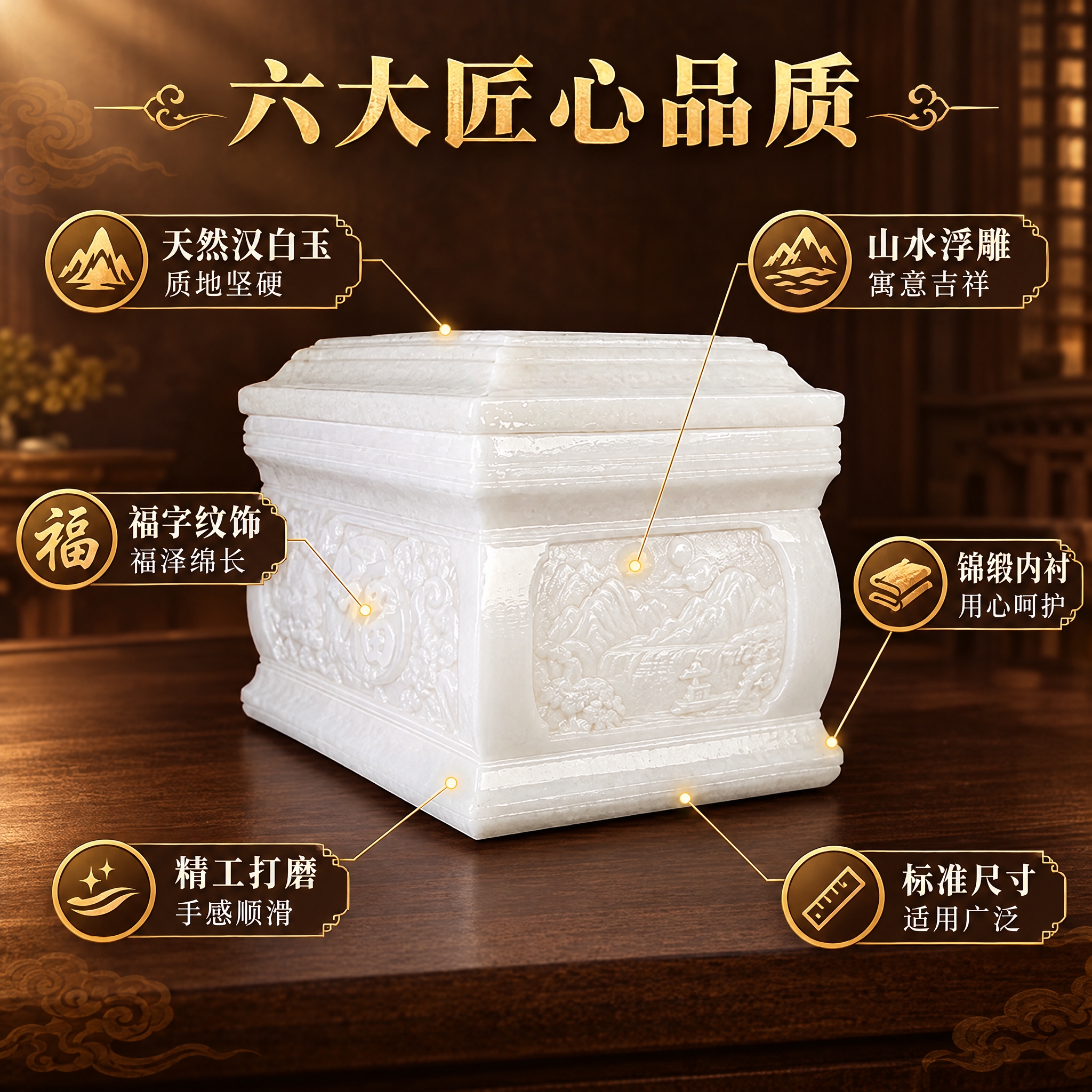 [主图-2] 核心亮点证明，主题：产品六大核心优势亮点导图，以… - 图片创意预览