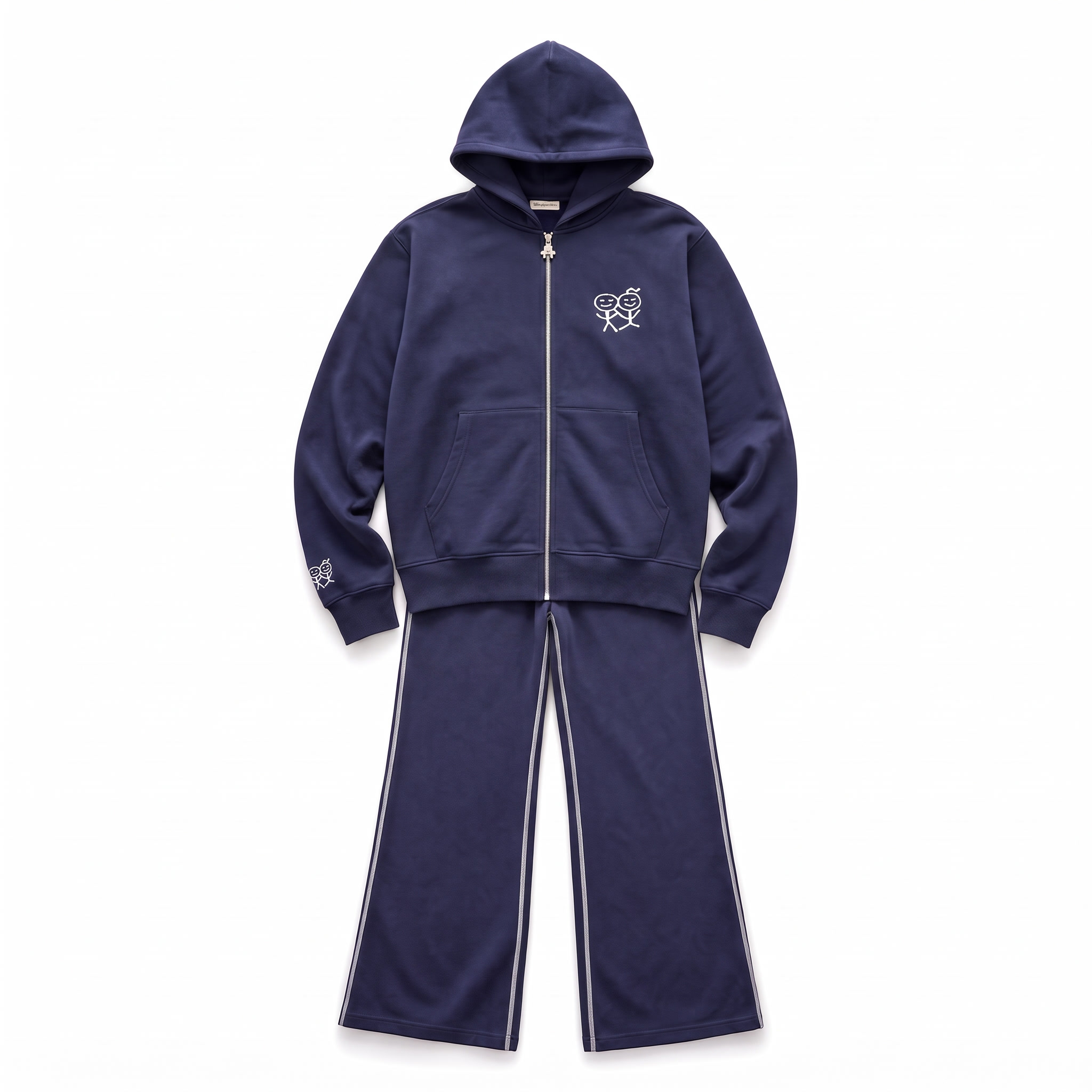 衣服在前面裤子在后面衣服要盖住裤子的腰线位置 - 图片创意预览