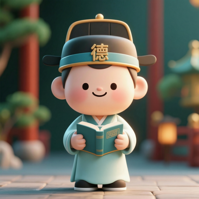 在帽子上面表现有德字预览效果