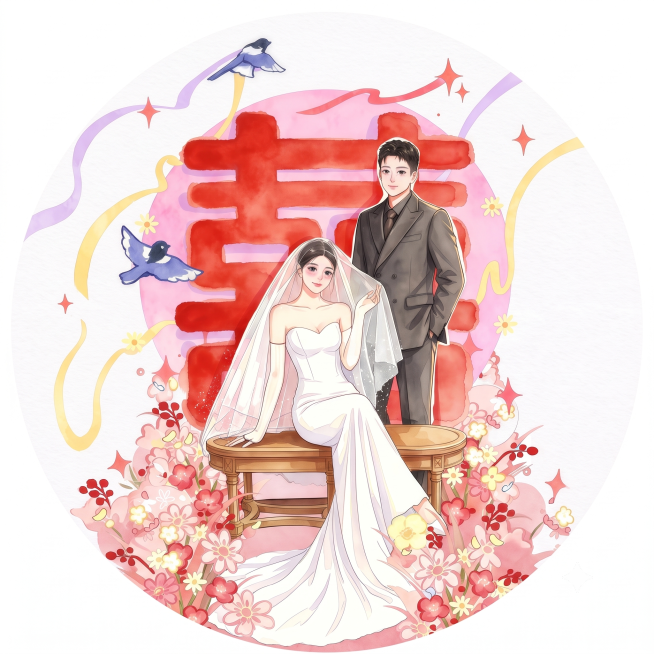 帮我帮这张图片改成圆形的，内容保持不变预览效果