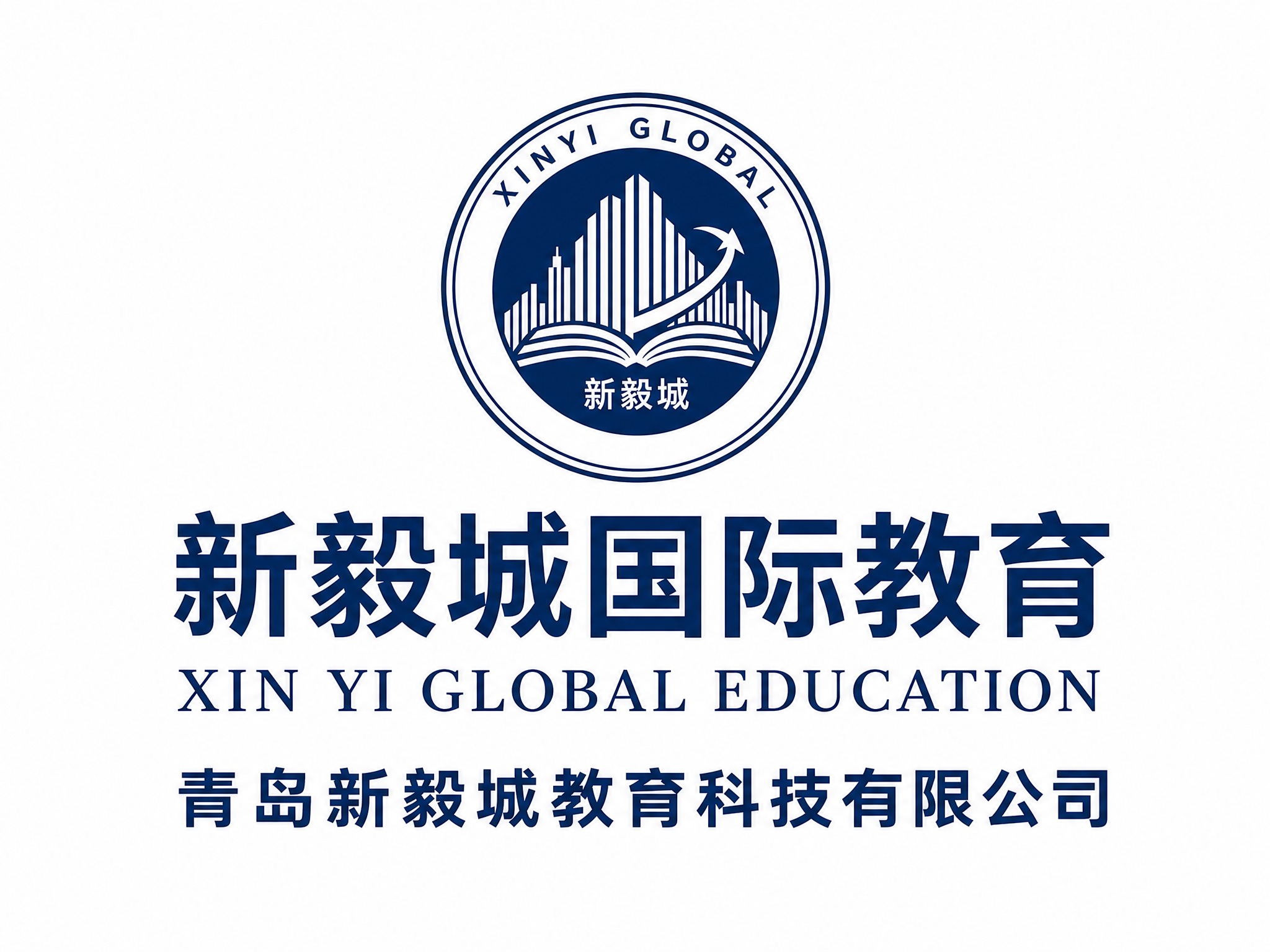 以图1（白底蓝字门头 logo 牌）为主体进行优化，并将顶部圆… - 图片创意预览
