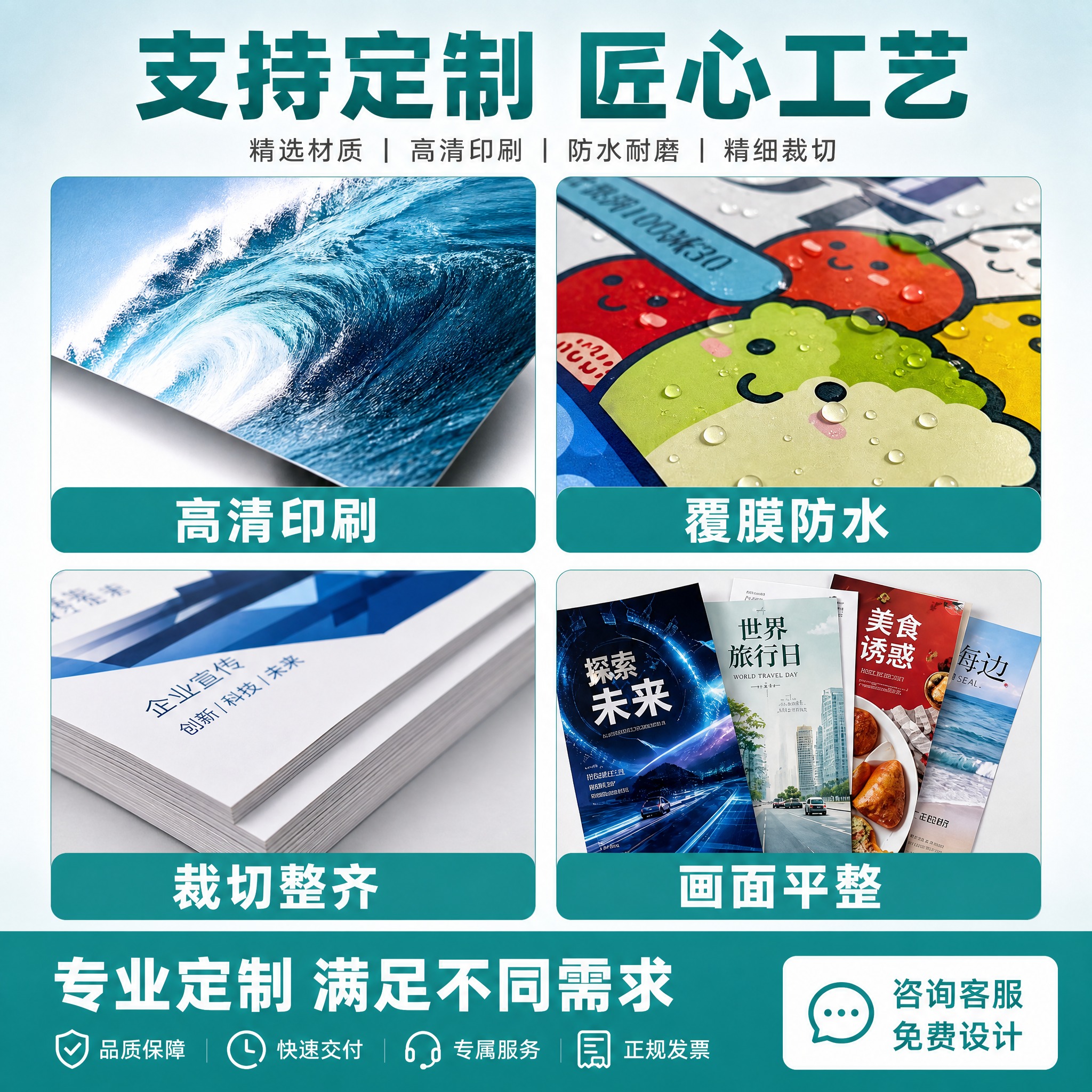 [主图-5] 主题：匠心工艺品质展示+咨询引导，建立信任并促进… - 图片创意预览