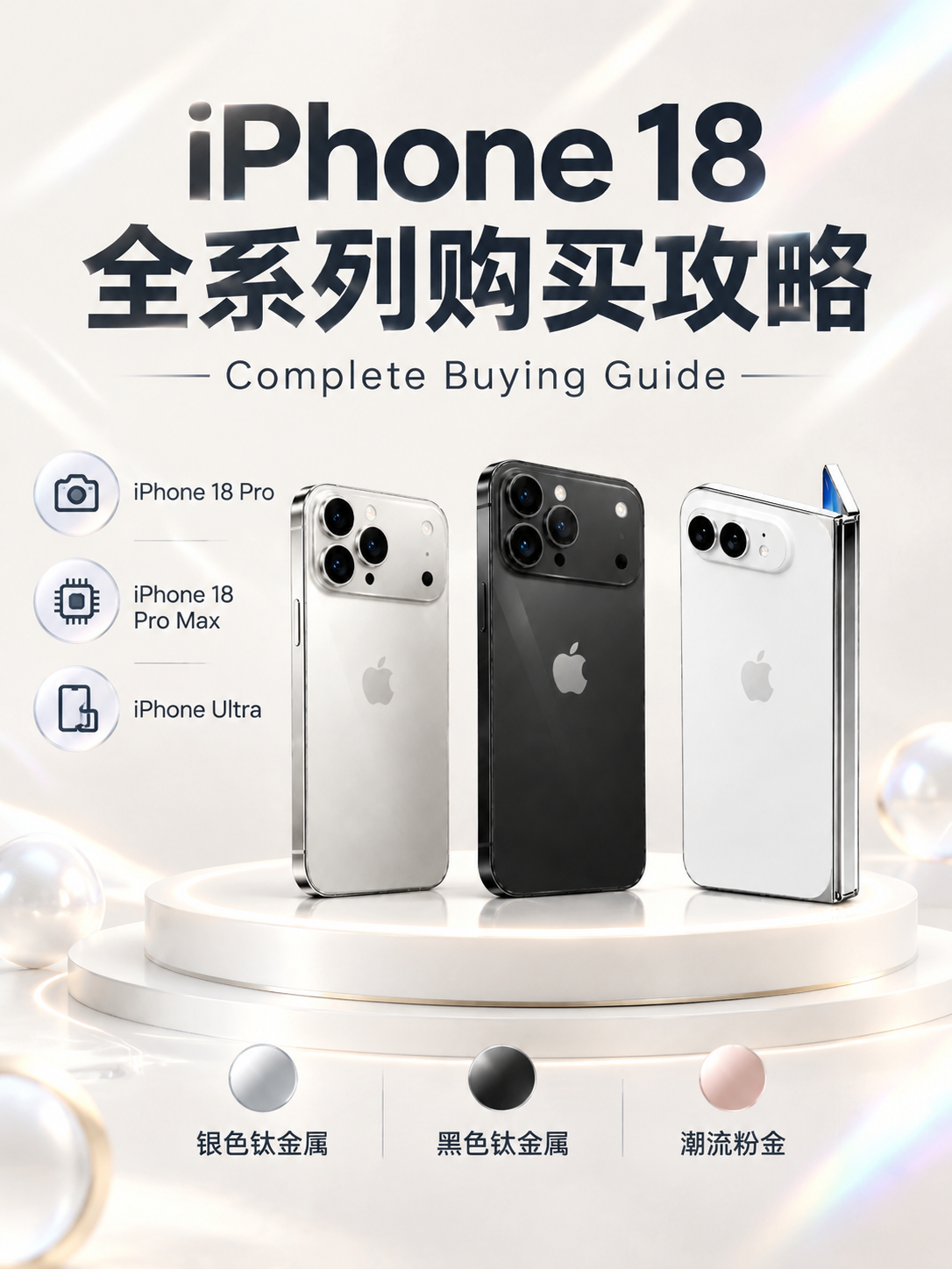 3:4竖版商业数码海报，奶白色纯色浅背景，细腻哑光珠光质感，淡… - 图片创意预览
