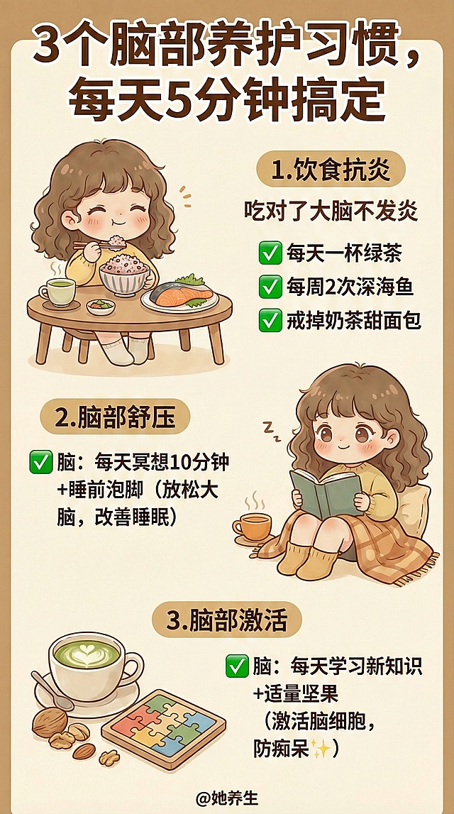将图片底部的@养生手册修改为@她养生，字体风格保持一致