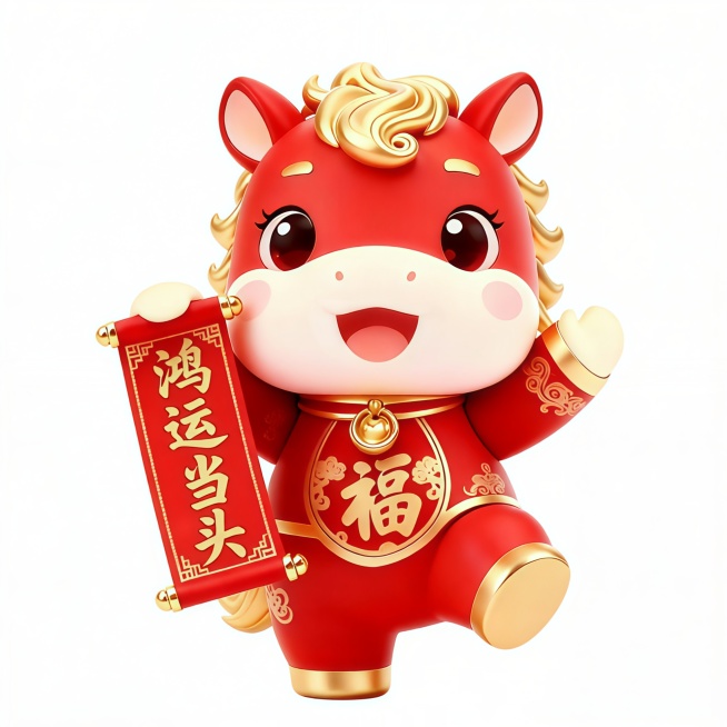 把马年吉祥改成鸿运当头预览效果