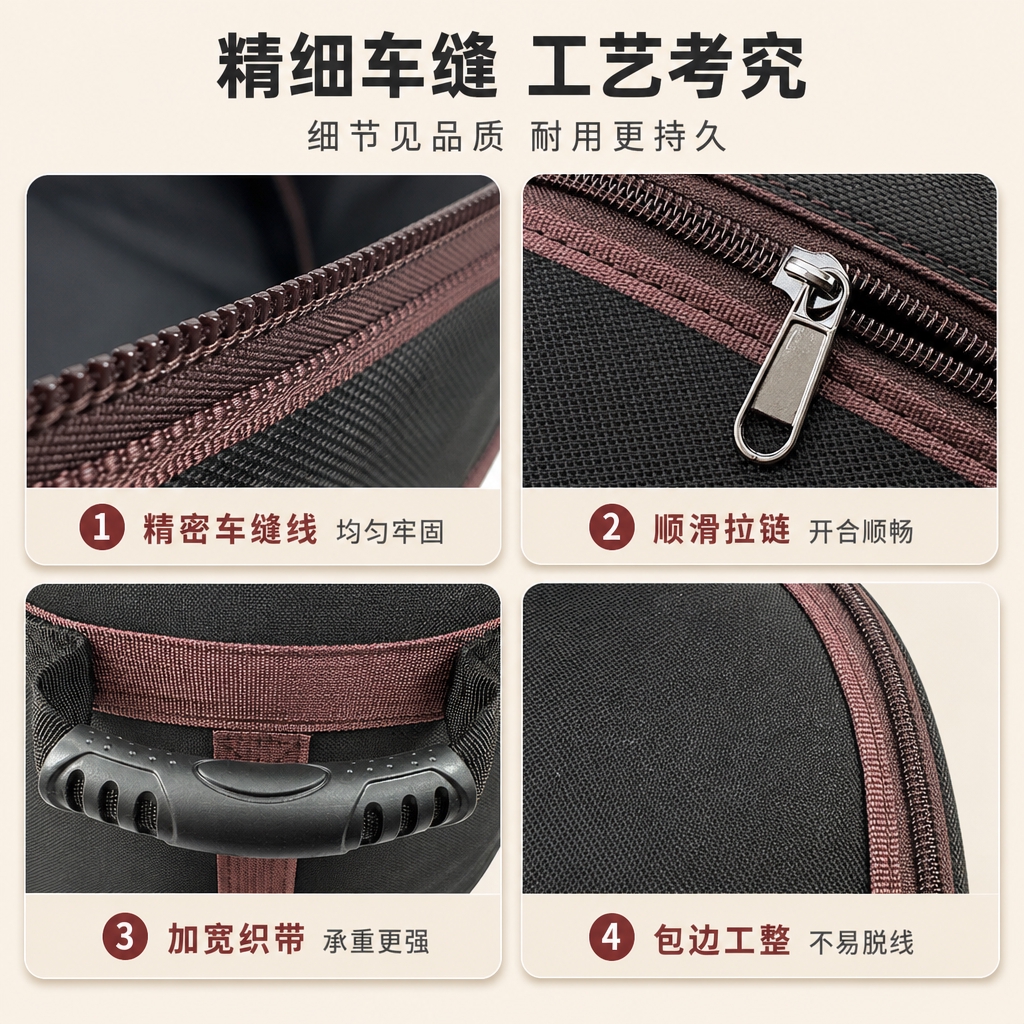 [商品] 使用【图1】军鼓包细节图（厚度测量、提手、前置袋、包… - 图片创意预览