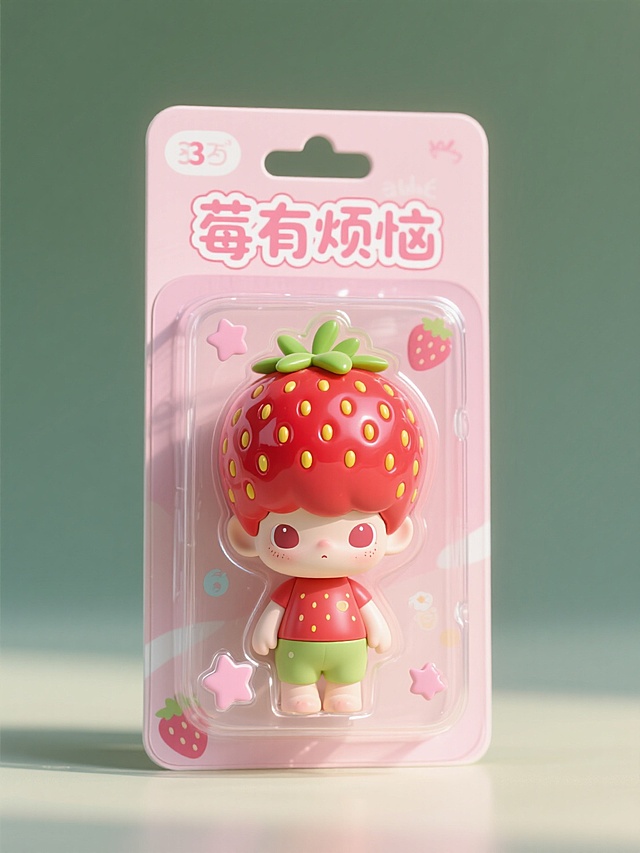 莓有烦恼，水果手办