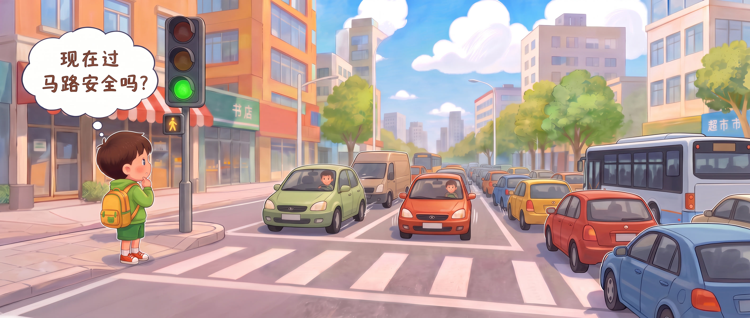 红绿灯是绿灯亮起 - 图片创意预览