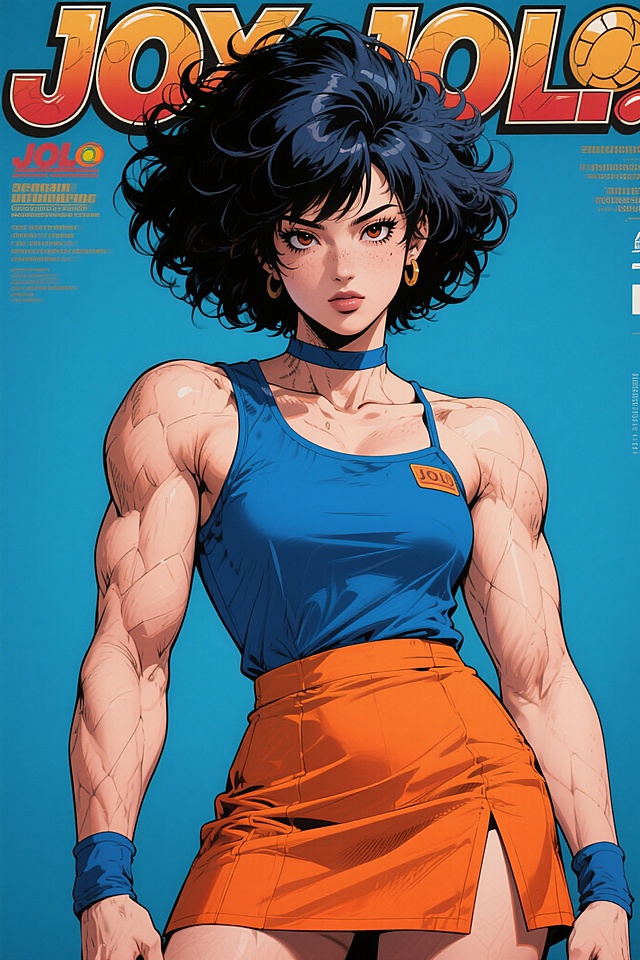 JOJO风格的人物海报