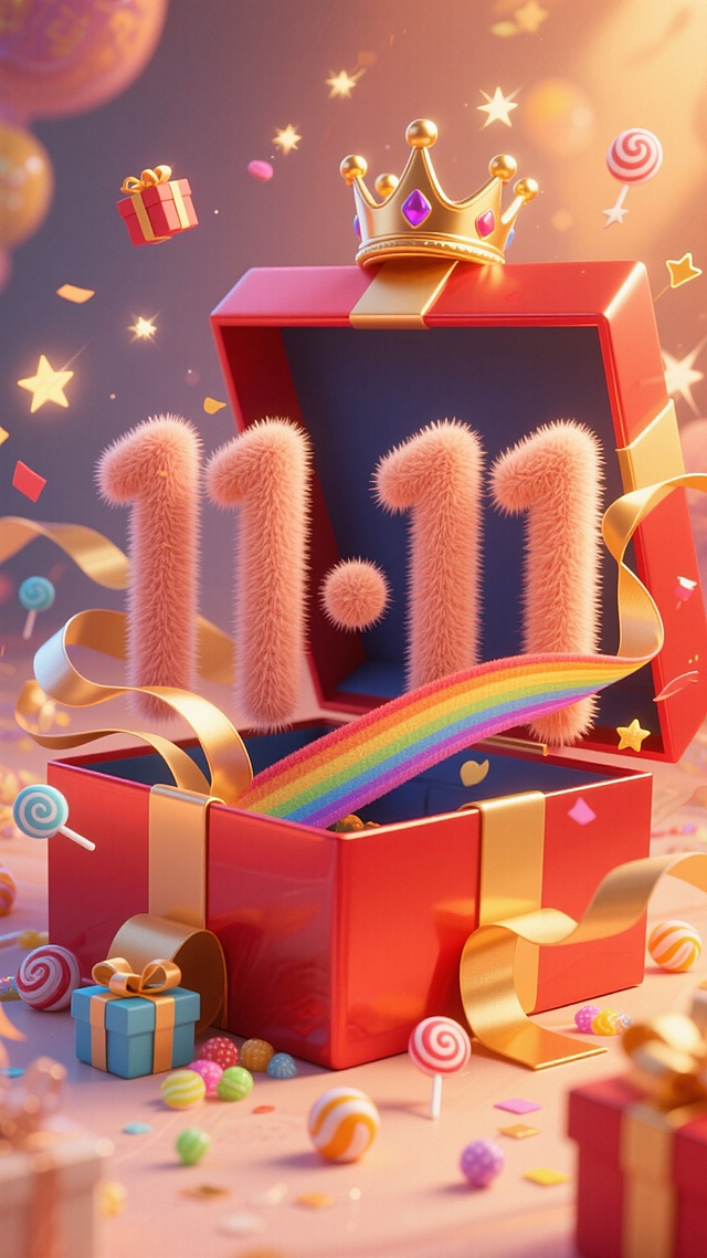 🎁童话红礼盒开启，双 11 梦幻惊喜来袭✨
