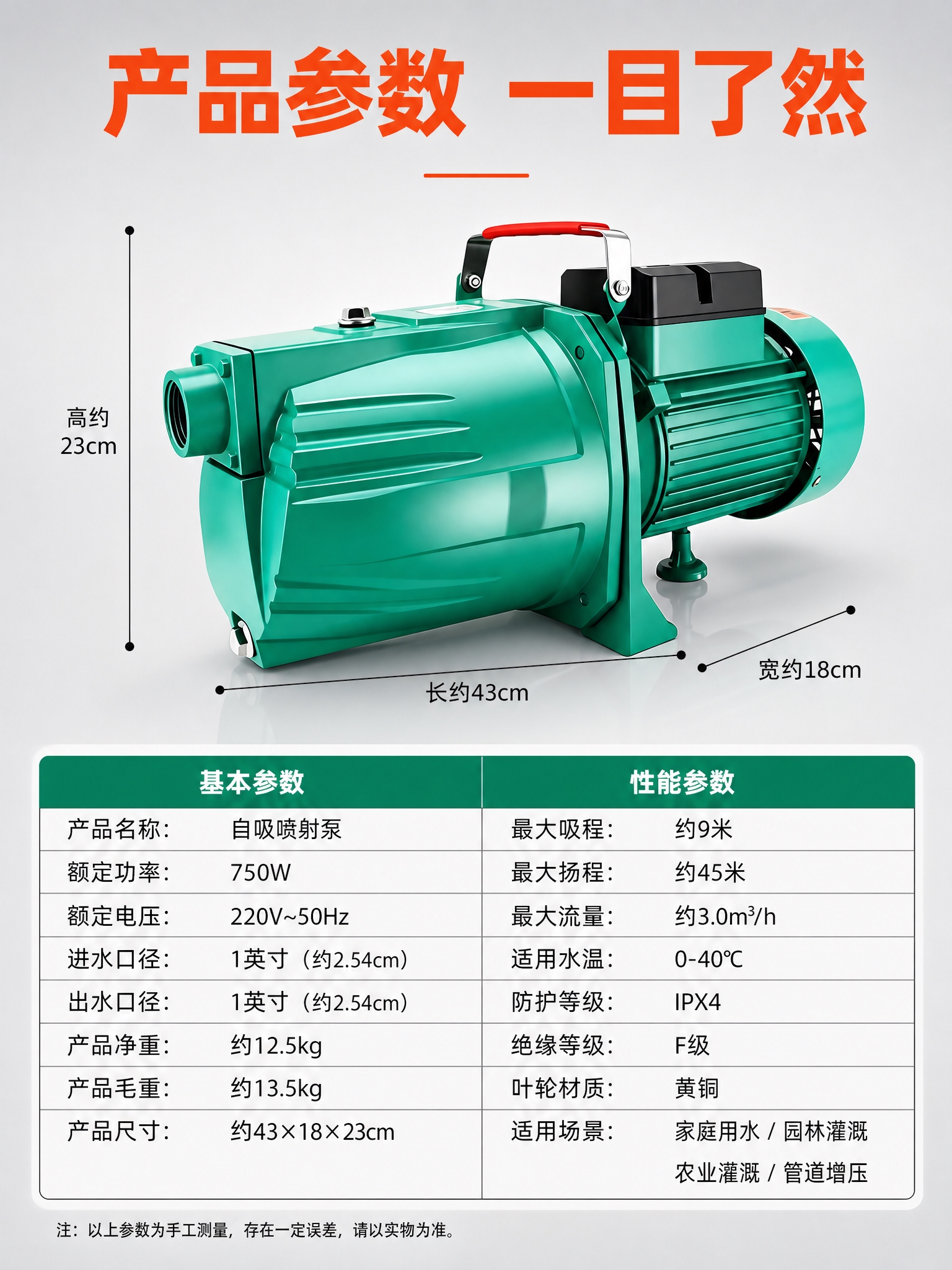 [商品] 使用【图1】绿色自吸喷射泵；保留泵体全部结构、颜色和… - 图片创意预览