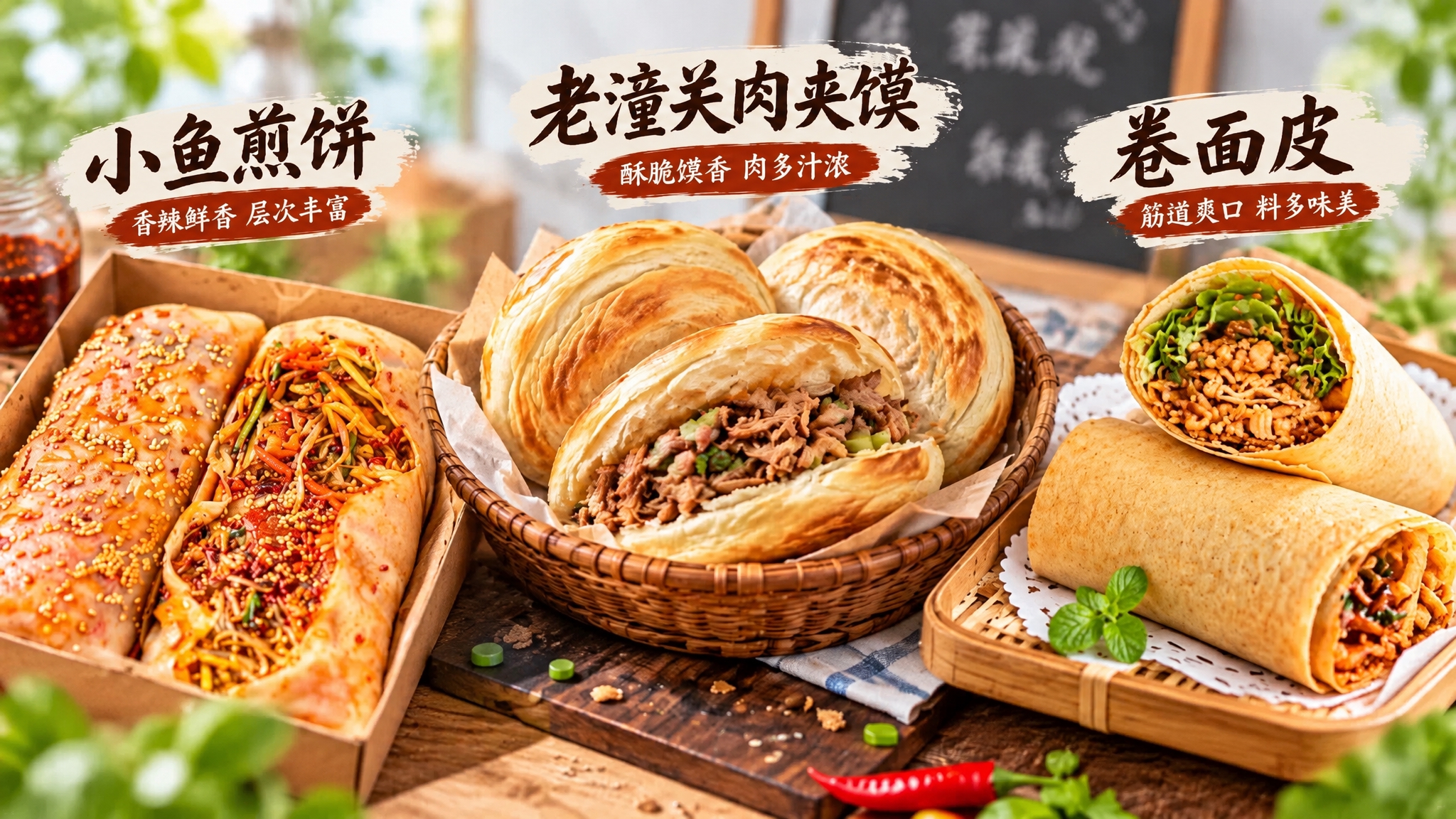 修改这张横向美食海报，将左侧的食物与右侧的食物互换位置：左侧改… - 图片创意预览