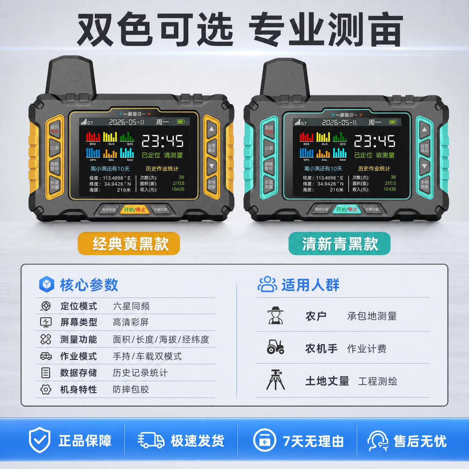 [主图-5] 双色款规格与功能参数总览图 下单决策页。 [氛围… - 图片创意预览
