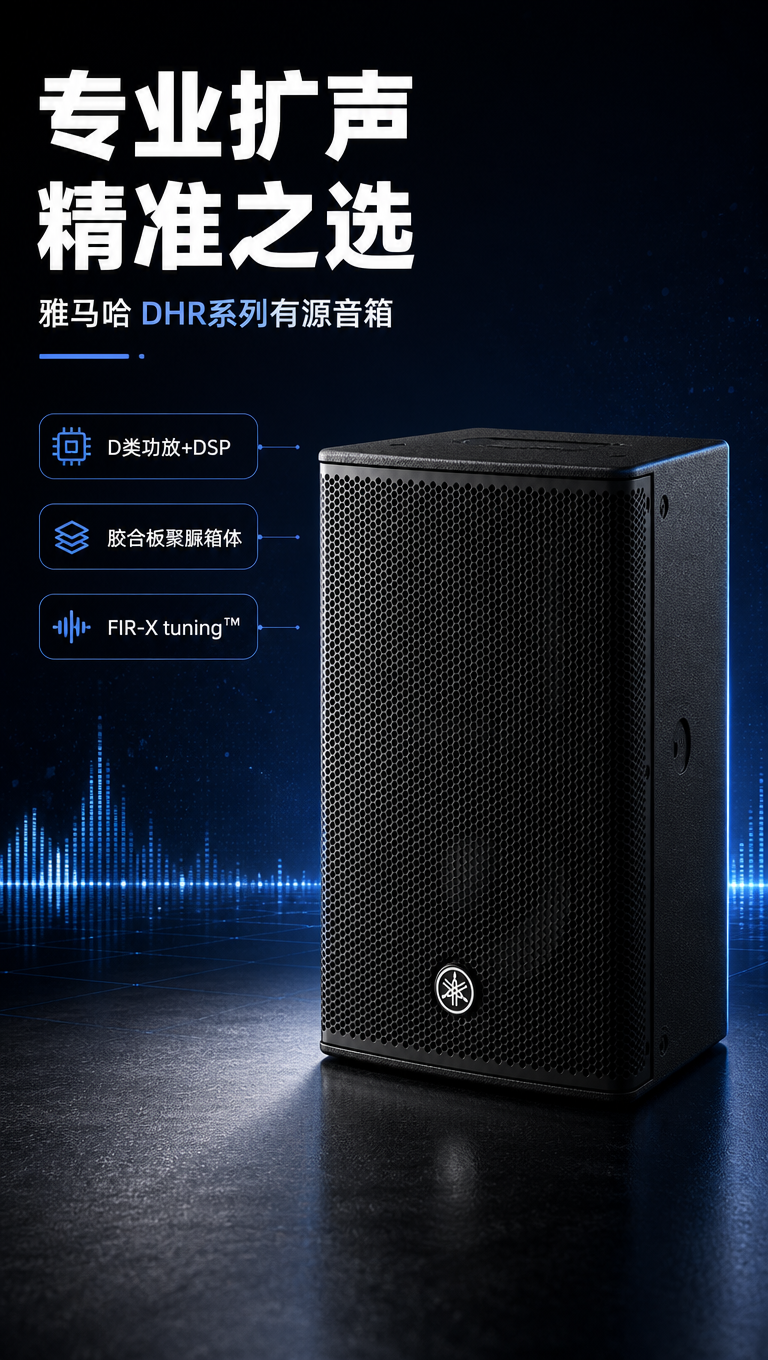 [商品] 使用【图1】【图2】雅马哈DHR系列专业有源音箱；保… - 图片创意预览