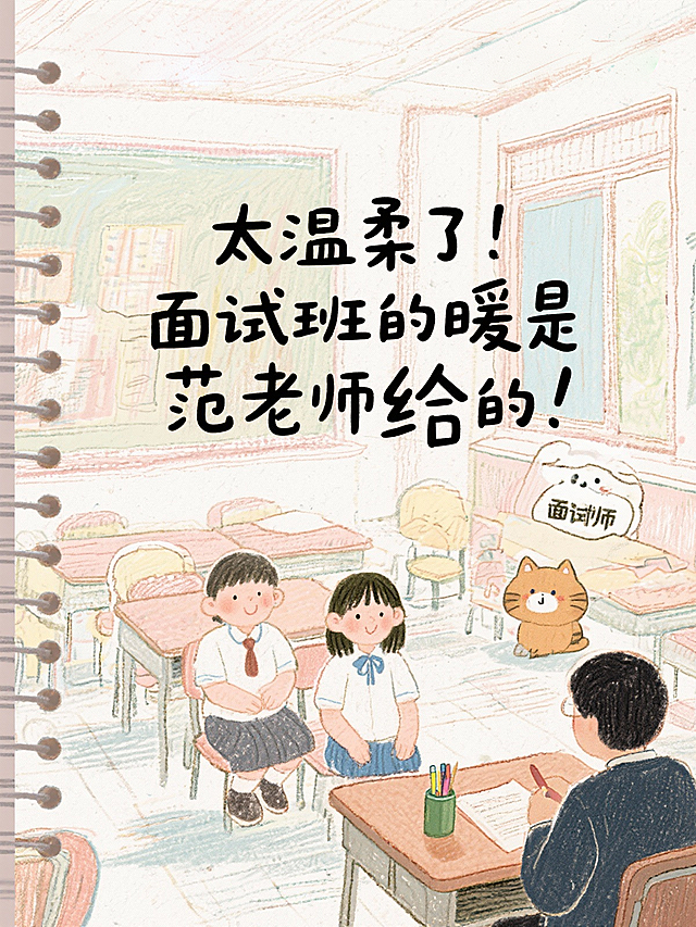 从零开始！黎轩宇是我的引路人！
面试稳了！黎轩宇老师太懂考情了！
太暖了！郭晓磊老师路过都在教我！
细节控本人！郭晓磊老师连开头都抠！
终于懂了！郭晓磊老师把考点讲透了！
拒绝假大空！郭晓磊老师教我贴地气！
再也不超时！郭晓磊老师的方法太好用！
卷但有效！郭晓磊老师带我们“巧卷”！
必须送锦旗！范冰清老师助我逆袭！
面试班毕业啦！感谢范冰清老师！
太温柔了！面试班的暖是范老师给的！
面试86分！范冰清老师实力证明！
87.5分！范冰清老师YYDS！
别死背模板！王宇琴老师这招绝了！
考前三天快炸了！王宇琴老师这招救我！