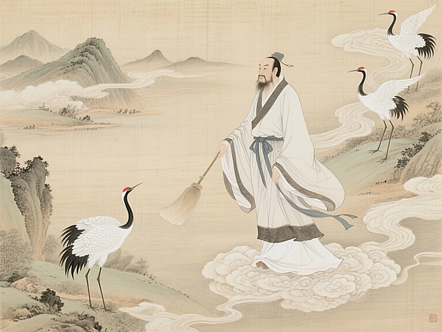 古风画像，很有意境感