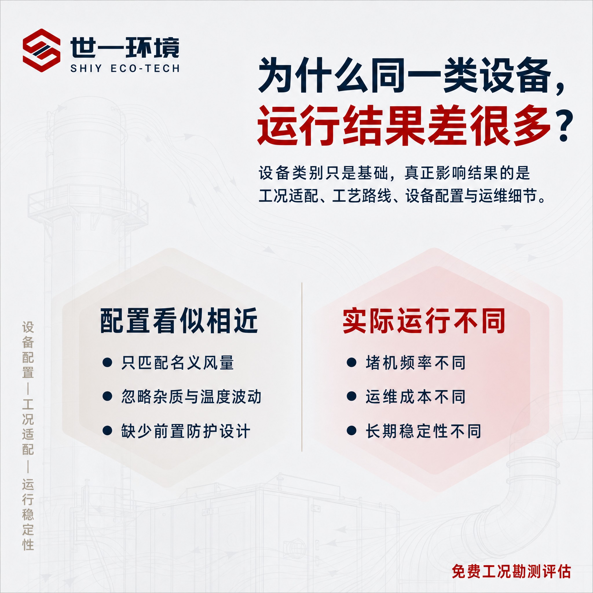 一张1:1正方形专业工业品牌观点海报，底色为高级浅石墨灰#EC… - 图片创意预览